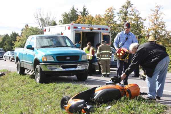 Scooter Driver Injured